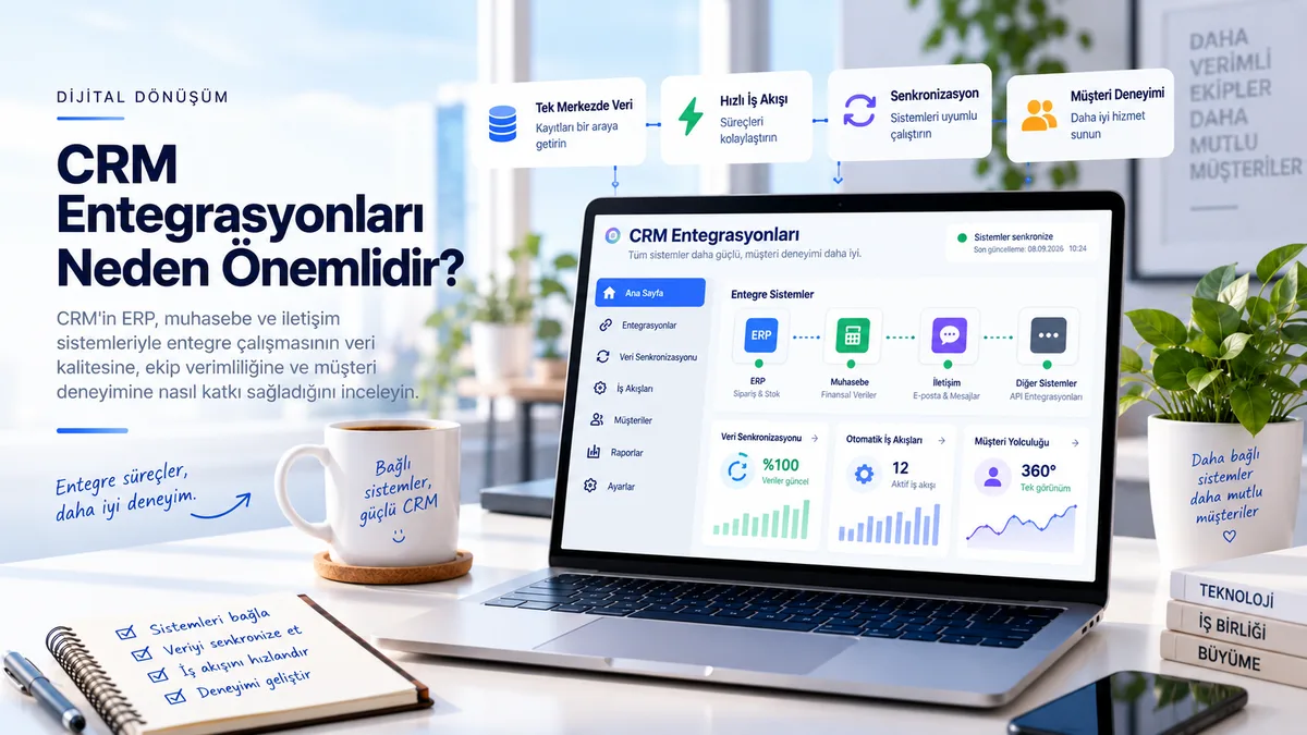 CRM Entegrasyonları Neden &amp;#214;nemlidir?