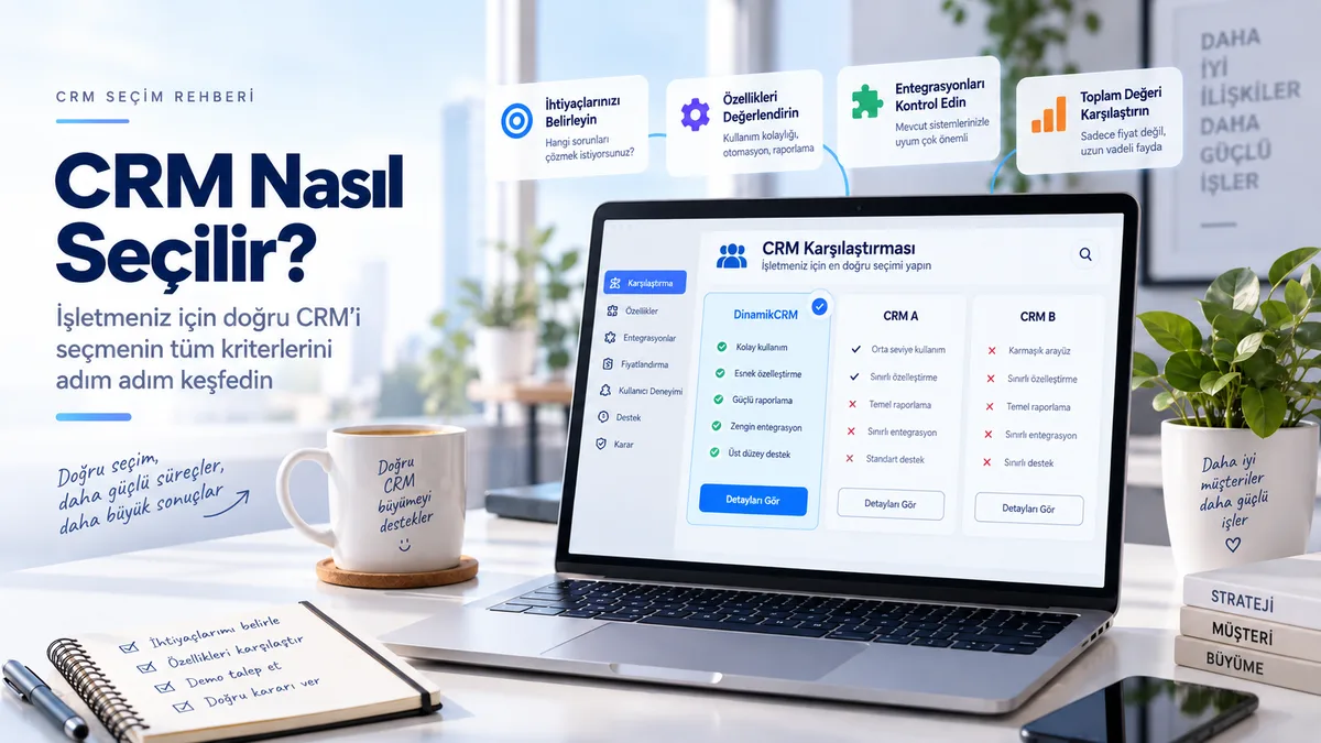 CRM Se&amp;#231;erken Nelere Dikkat Edilmeli?