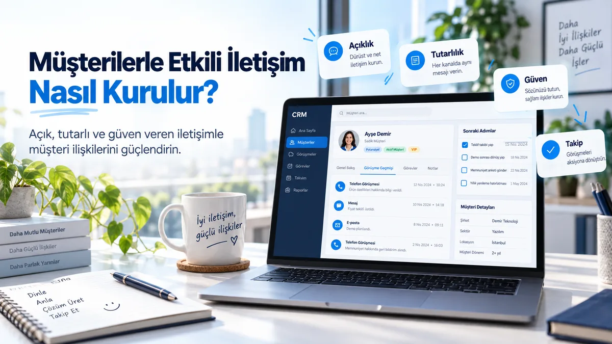 M&amp;#252;şterilerle Etkili İletişim Nasıl Kurulur?