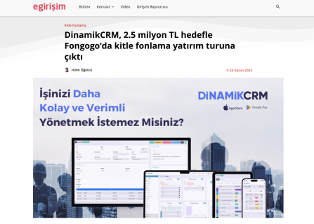 DinamikCRM egirişim-2 Görseli